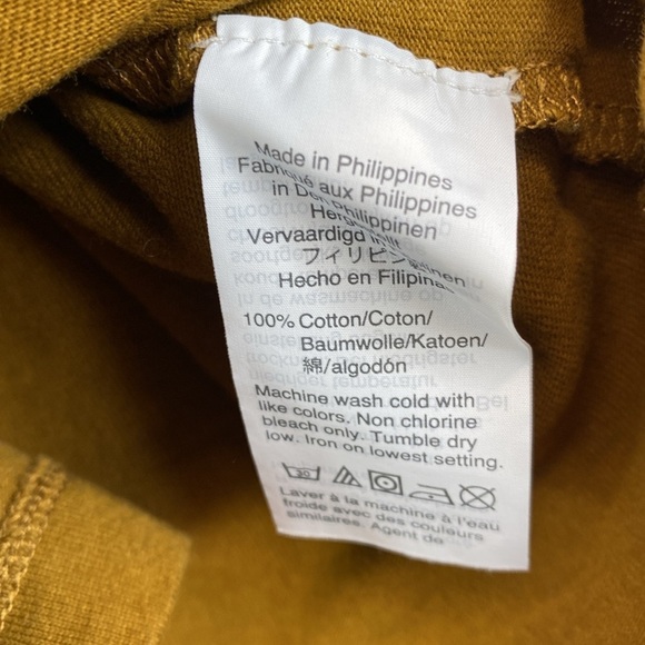 Madewell puff sleeve tee burnt ocre XS classic minimalist boho preppy cottage - Picture 6 of 7